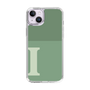 Slim Protection Case［ Original - initial two tone - I green ］