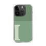 Slim Protection Case［ Original - initial two tone - I green ］