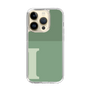Slim Protection Case［ Original - initial two tone - I green ］