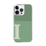 Slim Protection Case［ Original - initial two tone - I green ］