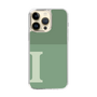 Slim Protection Case［ Original - initial two tone - I green ］