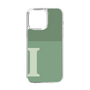 Slim Protection Case［ Original - initial two tone - I green ］