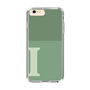 Slim Protection Case［ Original - initial two tone - I green ］