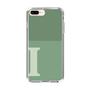 Slim Protection Case［ Original - initial two tone - I green ］