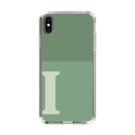 Slim Protection Case［ Original - initial two tone - I green ］