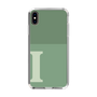 Slim Protection Case［ Original - initial two tone - I green ］