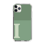 Slim Protection Case［ Original - initial two tone - I green ］