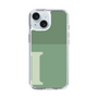 Slim Protection Case［ Original - initial two tone - I green ］