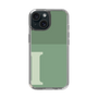 Slim Protection Case［ Original - initial two tone - I green ］