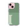 Slim Protection Case［ Original - initial two tone - I green ］
