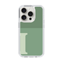 Slim Protection Case［ Original - initial two tone - I green ］