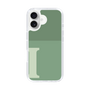 Slim Protection Case［ オリジナル - initial two tone - I green ］