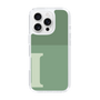 Slim Protection Case［ オリジナル - initial two tone - I green ］