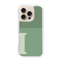 Slim Protection Case［ オリジナル - initial two tone - I green ］