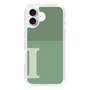 Slim Protection Case［ オリジナル - initial two tone - I green ］
