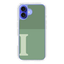 Slim Protection Case［ オリジナル - initial two tone - I green ］