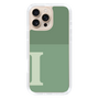 Slim Protection Case［ オリジナル - initial two tone - I green ］
