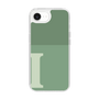 Slim Protection Case［ Original - initial two tone - I green ］
