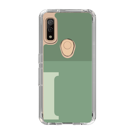 Slim Protection Case［ Original - initial two tone - I green ］