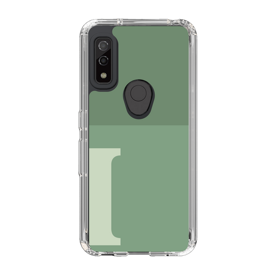 Slim Protection Case［ Original - initial two tone - I green ］