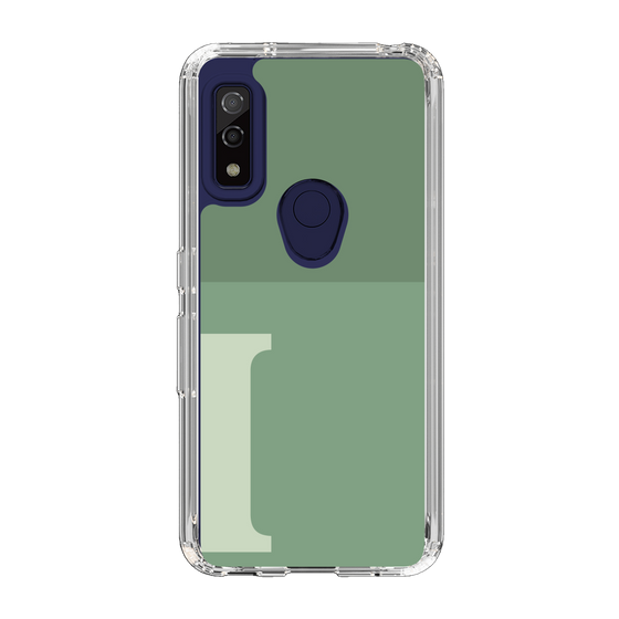 Slim Protection Case［ Original - initial two tone - I green ］