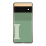 Slim Protection Case［ Original - initial two tone - I green ］