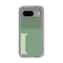 Slim Protection Case［ Original - initial two tone - I green ］
