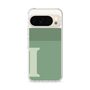 Slim Protection Case［ Original - initial two tone - I green ］