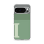 Slim Protection Case［ Original - initial two tone - I green ］