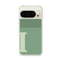 Slim Protection Case［ Original - initial two tone - I green ］