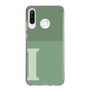 Slim Protection Case［ Original - initial two tone - I green ］