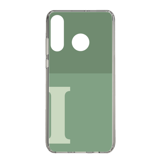 Slim Protection Case［ Original - initial two tone - I green ］