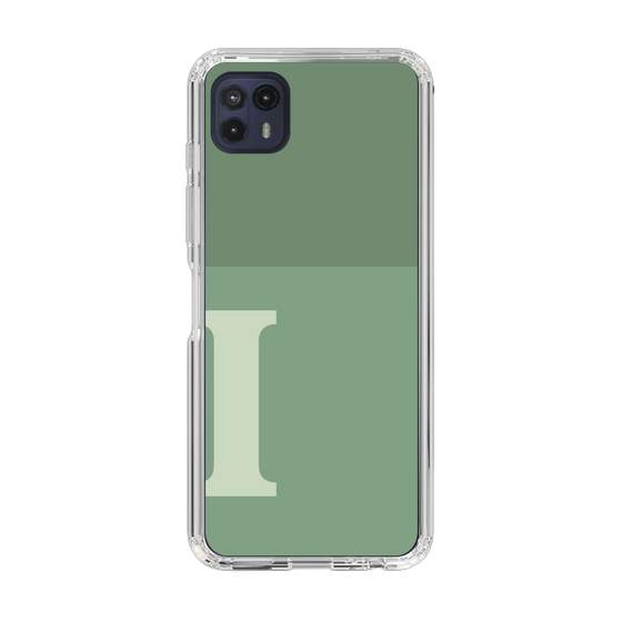 Slim Protection Case［ Original - initial two tone - I green ］