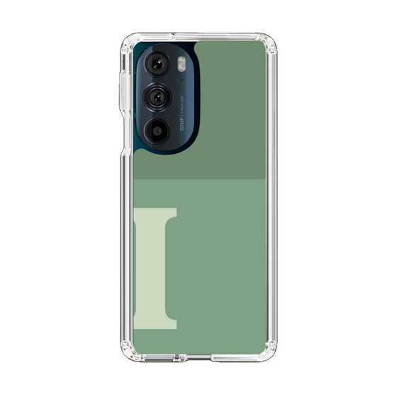 Slim Protection Case［ Original - initial two tone - I green ］