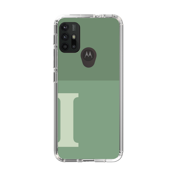 Slim Protection Case［ Original - initial two tone - I green ］