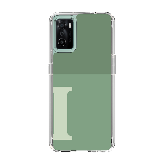 Slim Protection Case［ Original - initial two tone - I green ］