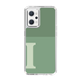 Slim Protection Case［ Original - initial two tone - I green ］