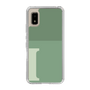 Slim Protection Case［ Original - initial two tone - I green ］