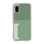 Slim Protection Case［ Original - initial two tone - I green ］