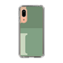 Slim Protection Case［ Original - initial two tone - I green ］