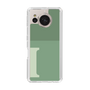 Slim Protection Case［ Original - initial two tone - I green ］