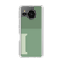 Slim Protection Case［ Original - initial two tone - I green ］