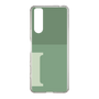 Slim Protection Case［ Original - initial two tone - I green ］