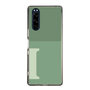 Slim Protection Case［ Original - initial two tone - I green ］