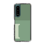 Slim Protection Case［ Original - initial two tone - I green ］