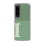 Slim Protection Case［ Original - initial two tone - I green ］