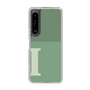 Slim Protection Case［ Original - initial two tone - I green ］