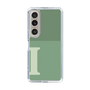 Slim Protection Case［ Original - initial two tone - I green ］