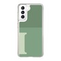 Slim Protection Case［ Original - initial two tone - I green ］