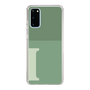 Slim Protection Case［ Original - initial two tone - I green ］